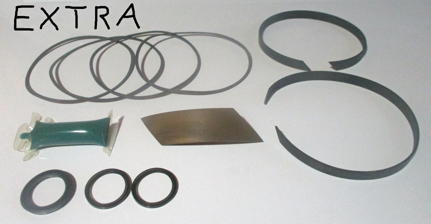 3 1/4" Cylinder Seal Kit For Piston Table Rod w/Extra Parts 4 3 1/4" Cylinder Seal Kit For Piston Table Rod w/Extra Parts