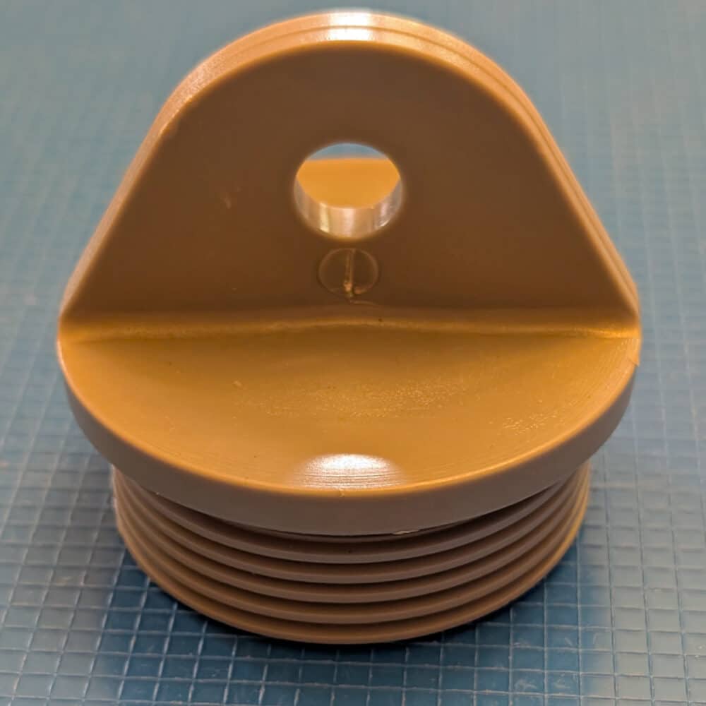 Threaded Plug For 2 1/2&Quot; Pipe