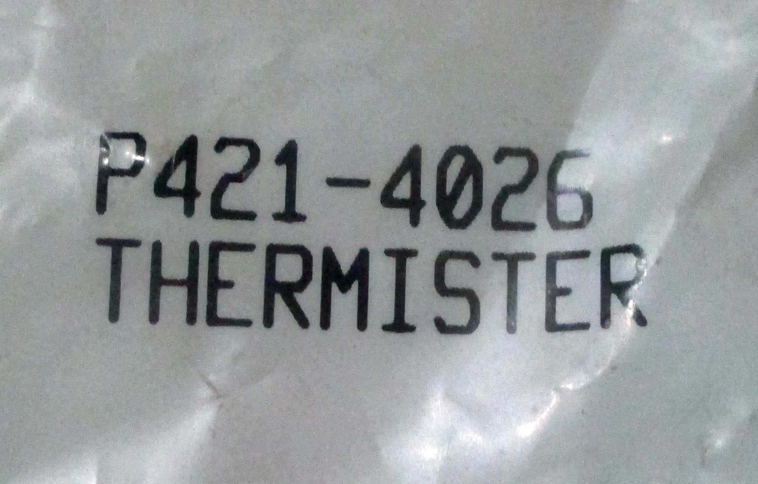 P421 - 4026 Thermister Kit, Starter, Scroll 1 PH 12 P421 - 4026 Thermister Kit, Starter, Scroll 1 PH