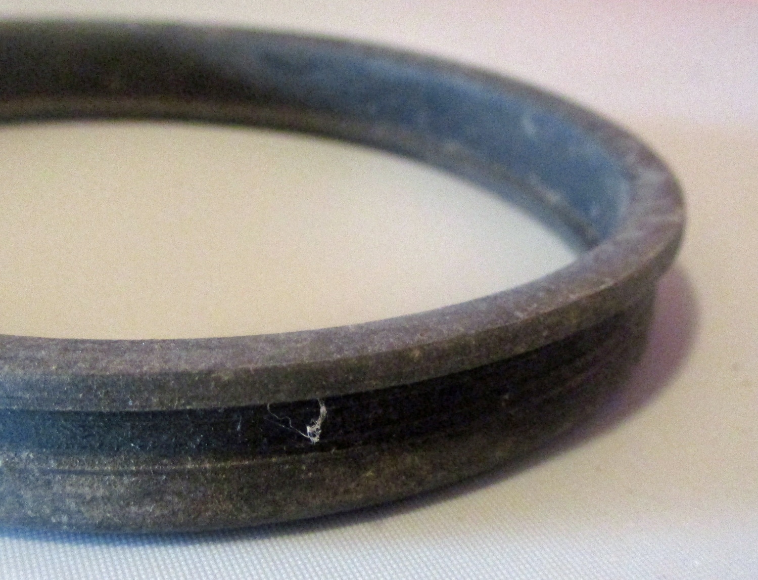 Gasket, Lid for Zero Plastic Jar 5 close up