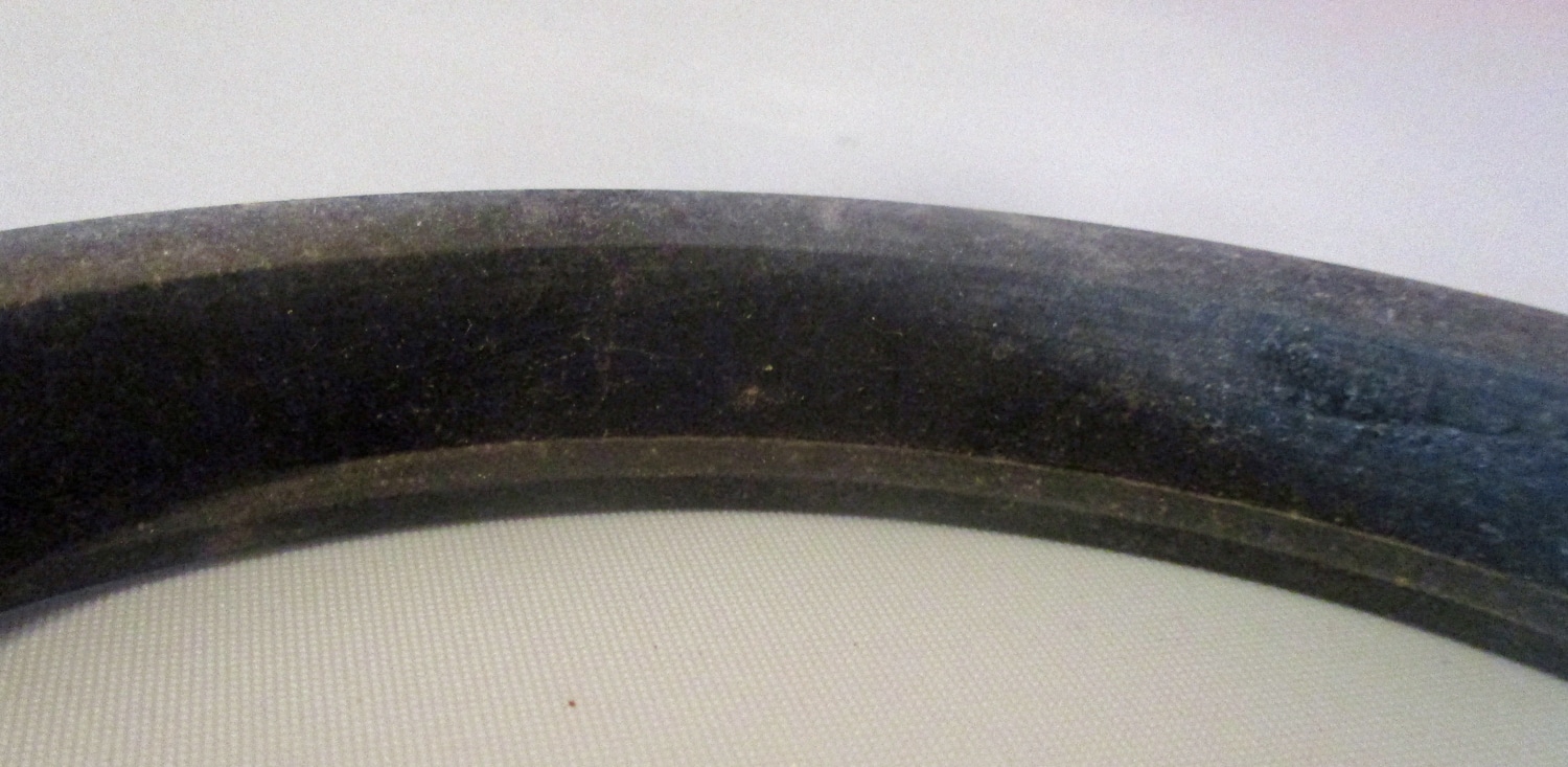 Gasket, Lid for Zero Plastic Jar 7 close up