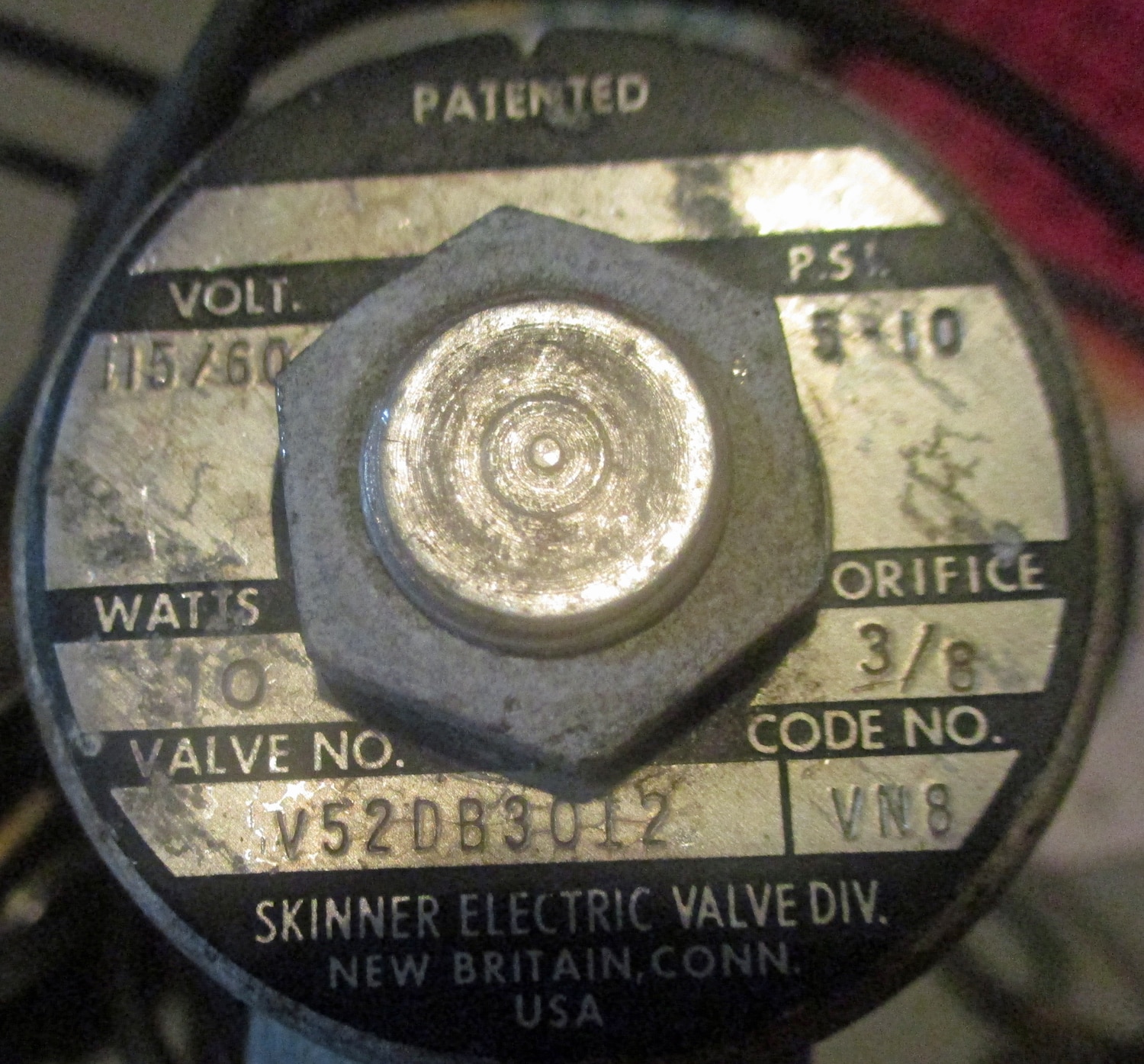 Coils, Vacuum Valve (5) & Bases (3) Set 12 close up