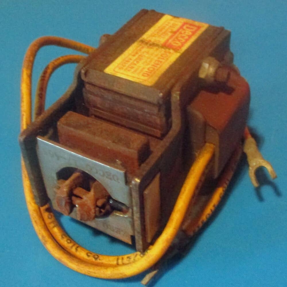 old style wash control solenoid 15 volts 60 cycles main photo