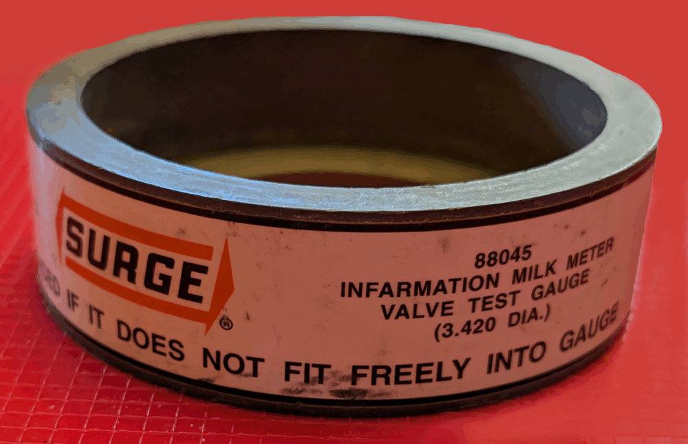   Infarmation Milk Meter Valve Test Gauge