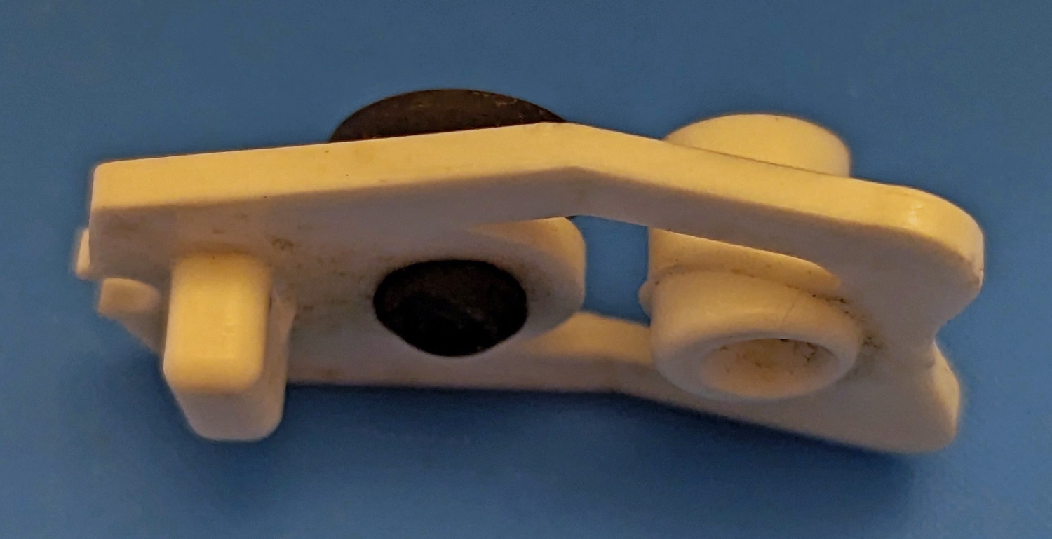 Valve, Air Admission for True Test Meter 5 close up