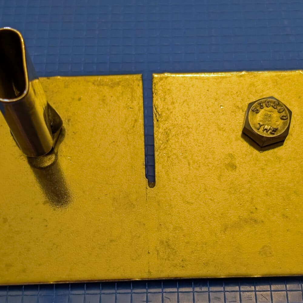 Bracket For Butterfat Sampler