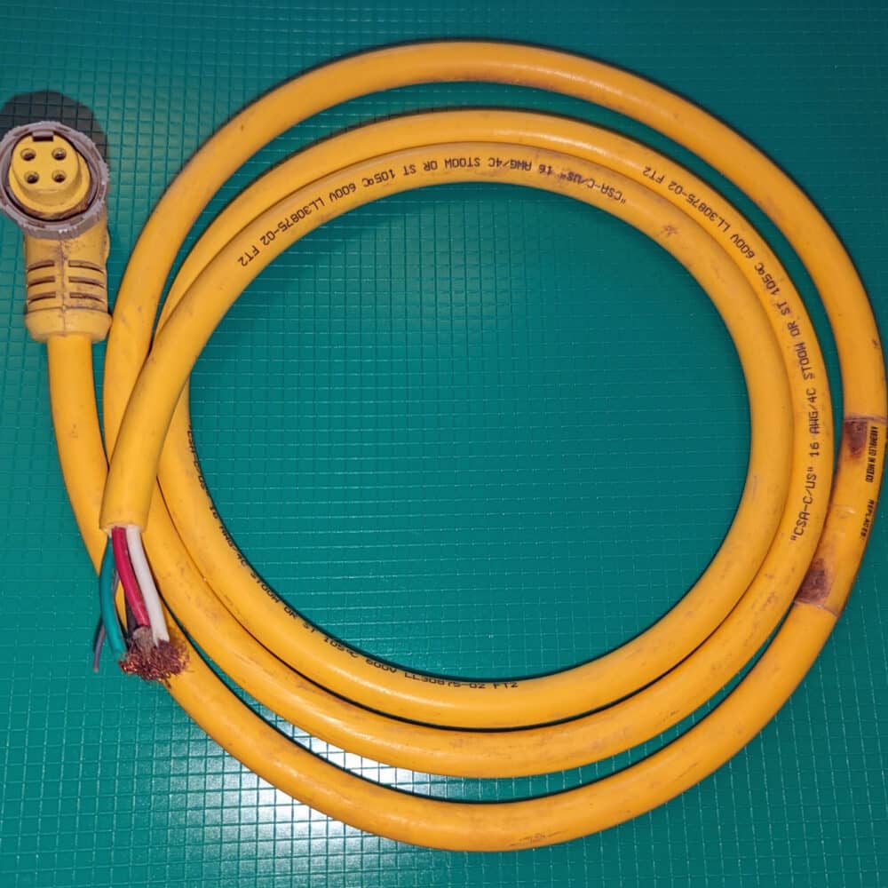 Cable, 6 Ft. Communication Line  With 90° Quick-Connect Main Photo