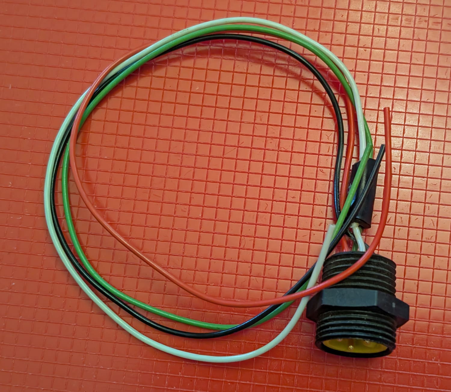 Receptacle W/Wires For Surge Milk Meter