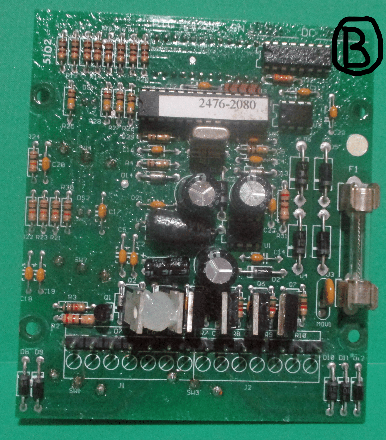 Board, Universal Advisor Detacher, Repaired 10 close up