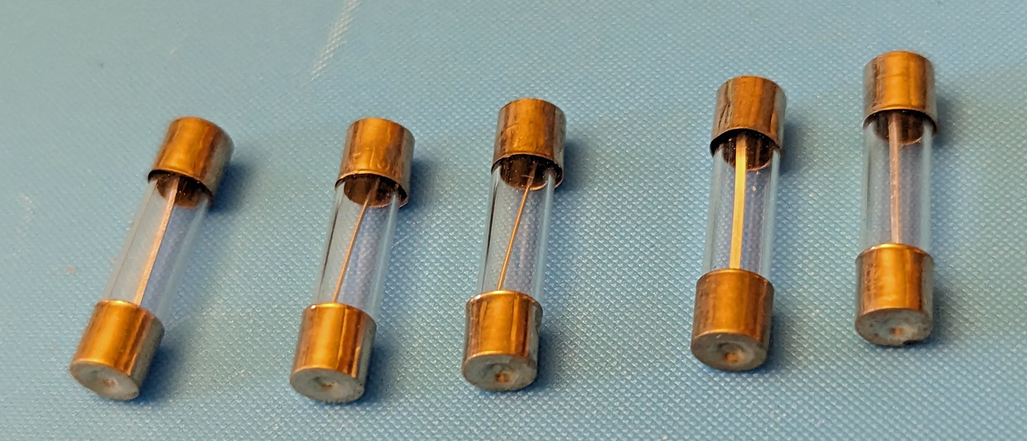 Fuse, Glass, 250V, 3/4"L, Pkg/5 3 Fuse, Glass, 250V, 3/4"L, Pkg/5 Main Photo