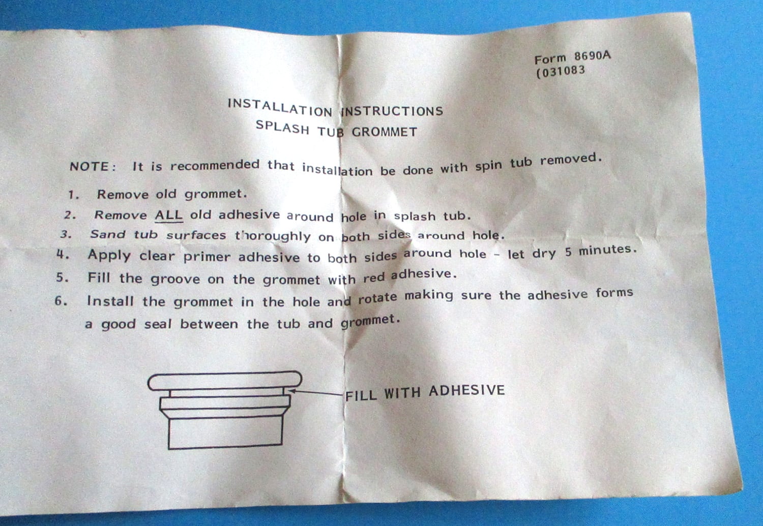 Grommet Replacement Kit 8 Grommet Replacement Kit