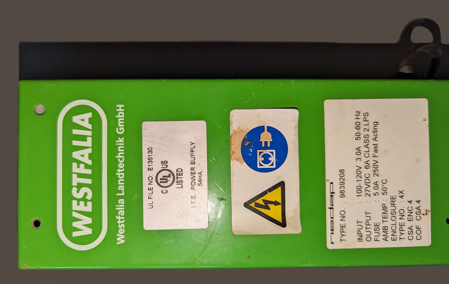 Transformer, Replacement for Westfalia Power Supply 100-120V main photo