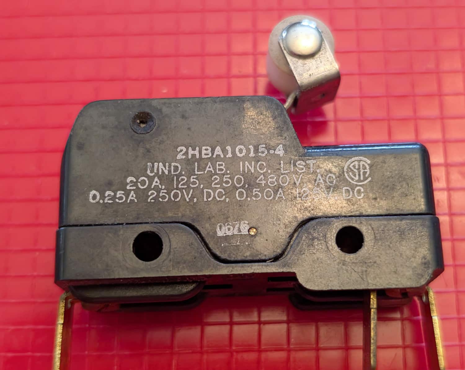 Roller Switch with Pulsation Control 5 Roller Switch with Pulsation Control