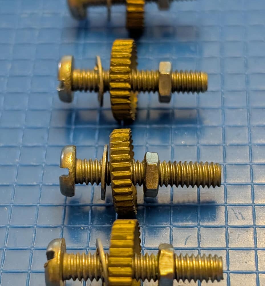 Screws, Washers, Nuts &Amp; Brass Collar For Activator, Pkg/4 Main Photo