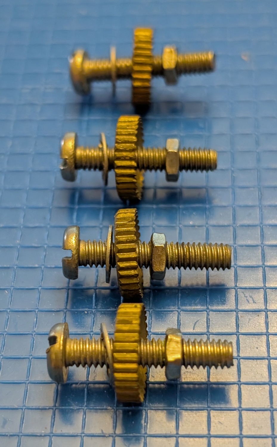 Screws, Washers, Nuts & Brass Collar for Activator, Pkg/4 3 Screws, Washers, Nuts & Brass Collar for Activator, Pkg/4 main photo