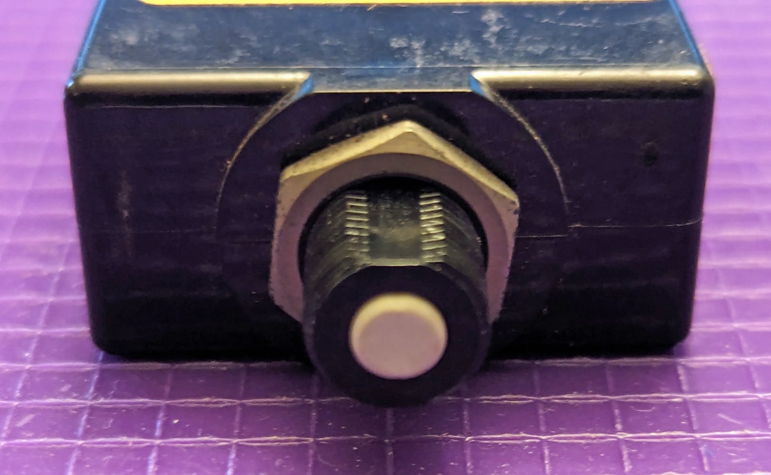 Push Button 7 close up