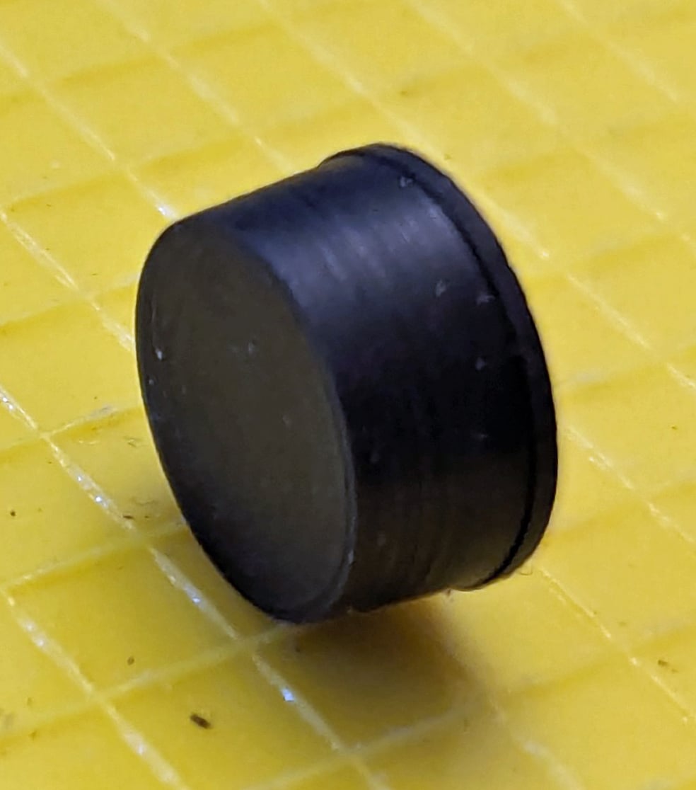 Cap for Plunger Bottom 6 close up