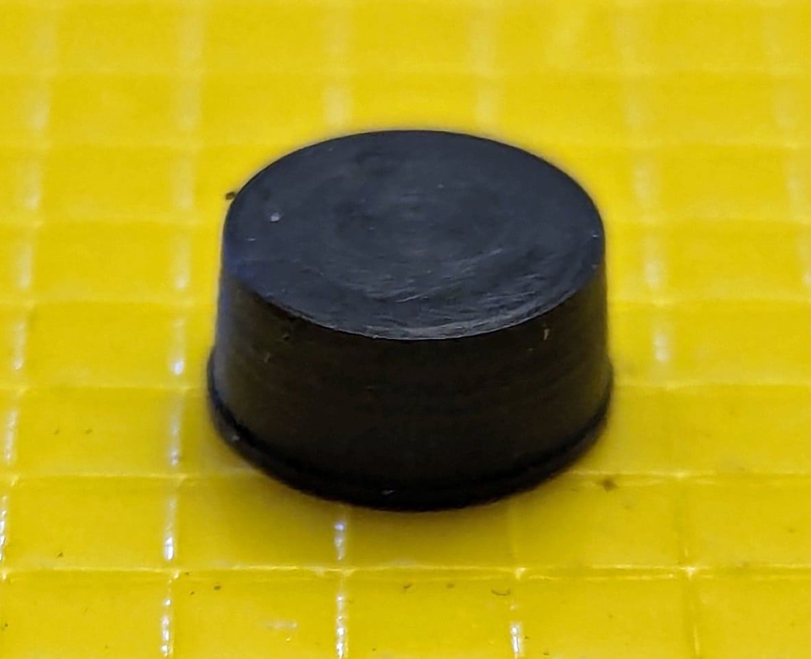 Cap for Plunger Bottom 7 close up