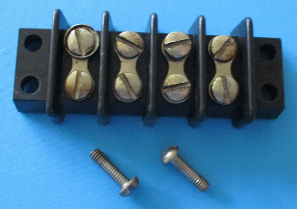 Terminal Strip, 4-Place