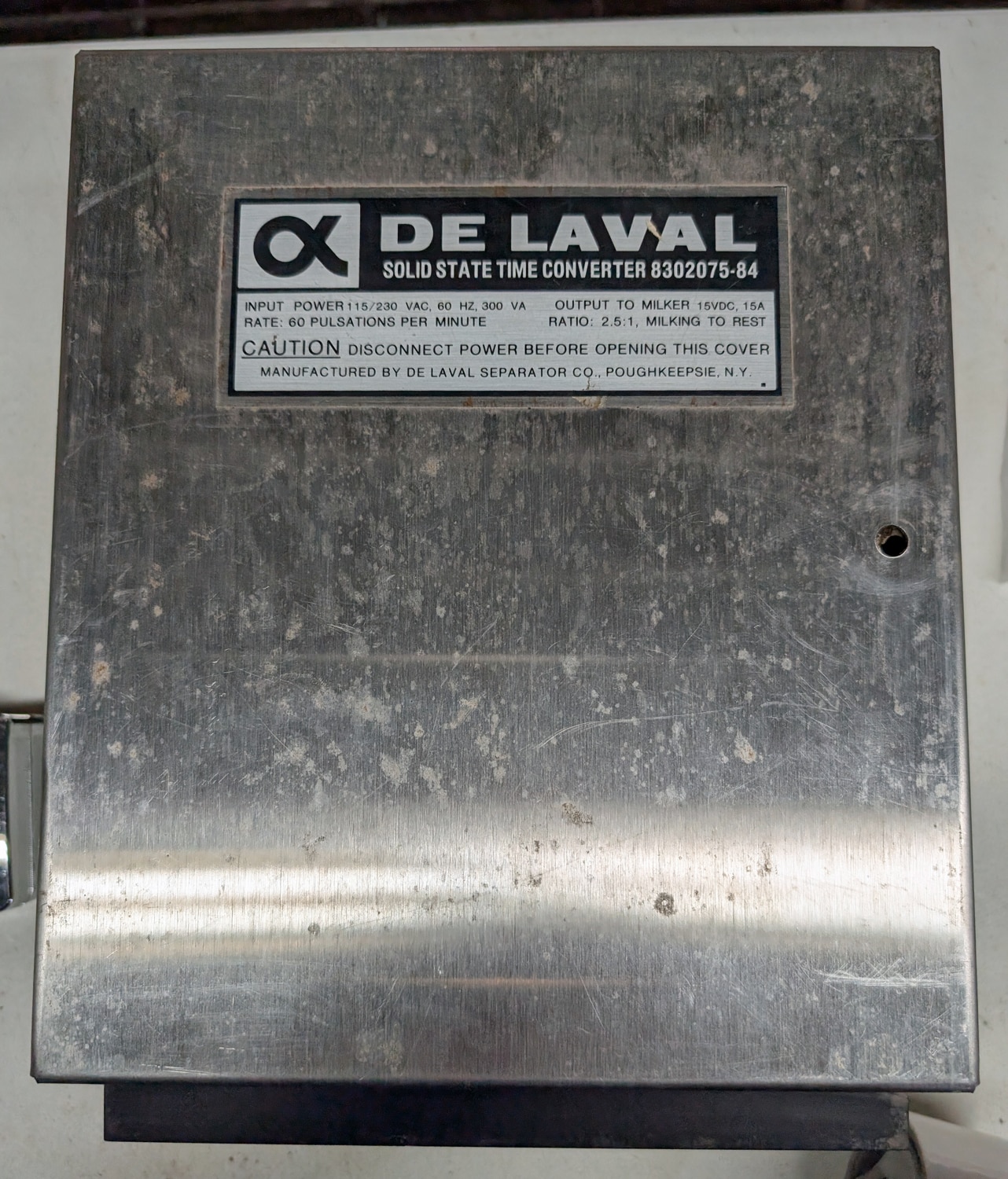Delaval Solid State Time Converter Pulsation Control, Complete