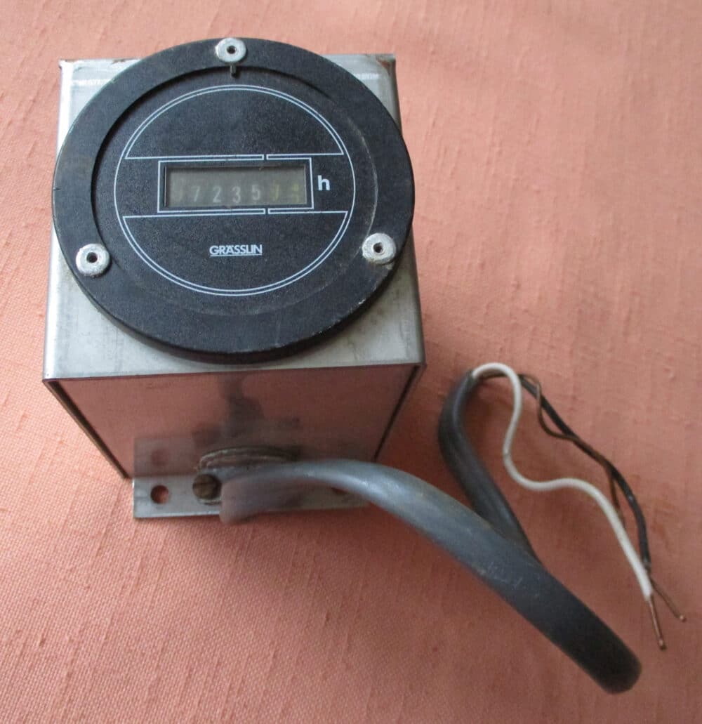 Hour Meter, 120 Vac, 60 Hz