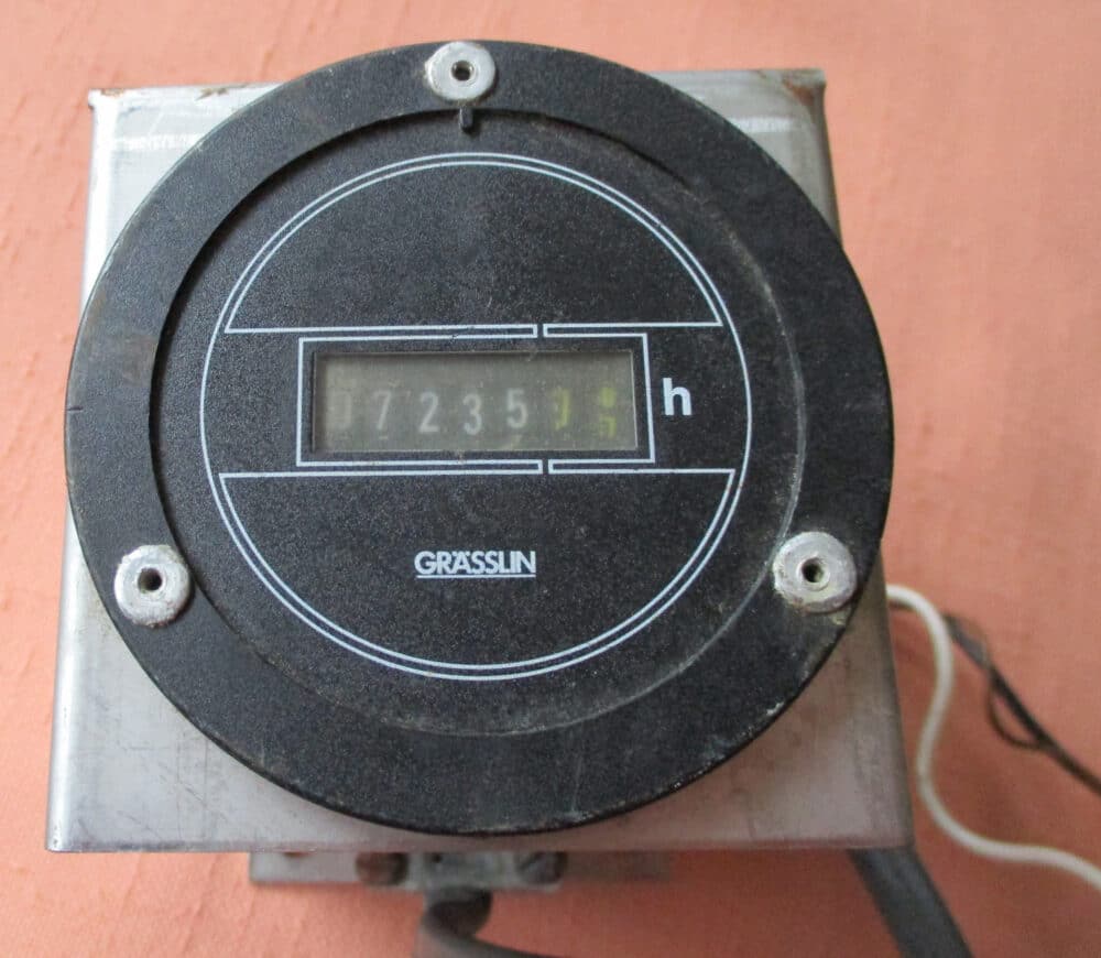 Hour Meter, 120 Vac, 60 Hz