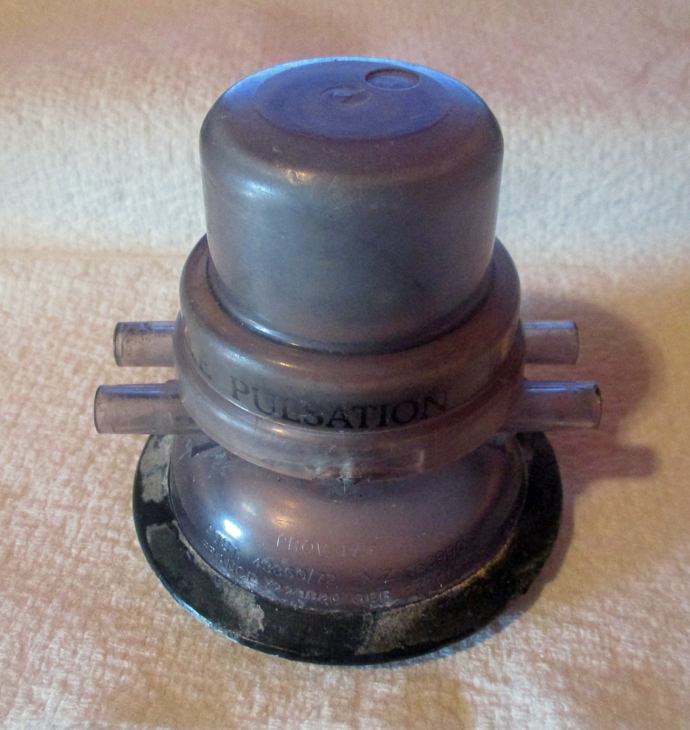 Cap With Pulsator And Spring For Top Of Nupulse Claw For Parts Main Photo