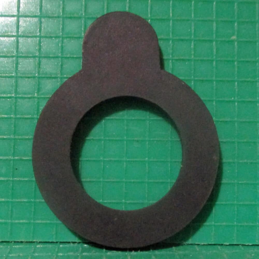 Gasket w/Tab, 1 11/16"L x 1 1/4"OD