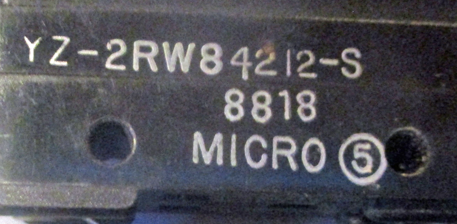 Switch, Pulsator w/Roller, 15AMP 8 close up