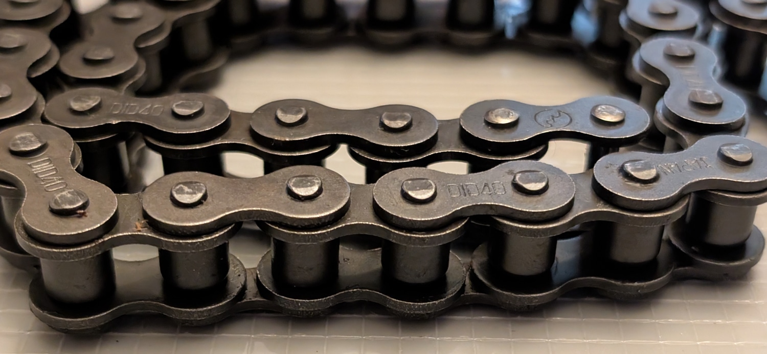 Roller Chain, 19 1/2" L 4 Roller Chain, 19 1/2" L - Image 2