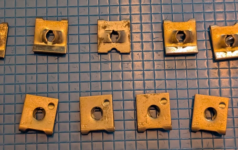 U-Nut Fastener, Pkg/11