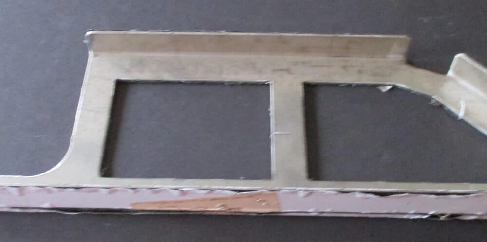 Mounting Frame For Curb, Lh