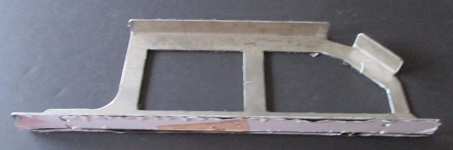 Mounting Frame for Curb, LH