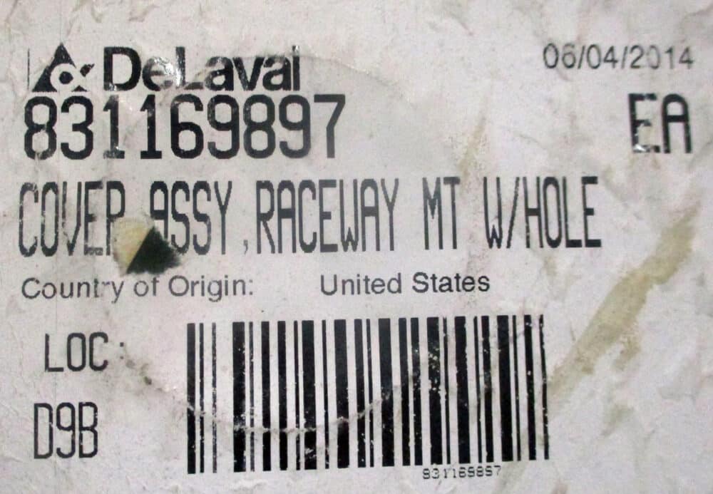 Cover Asm For Raceway Mt W/Hole &Amp;Amp; Bracket
