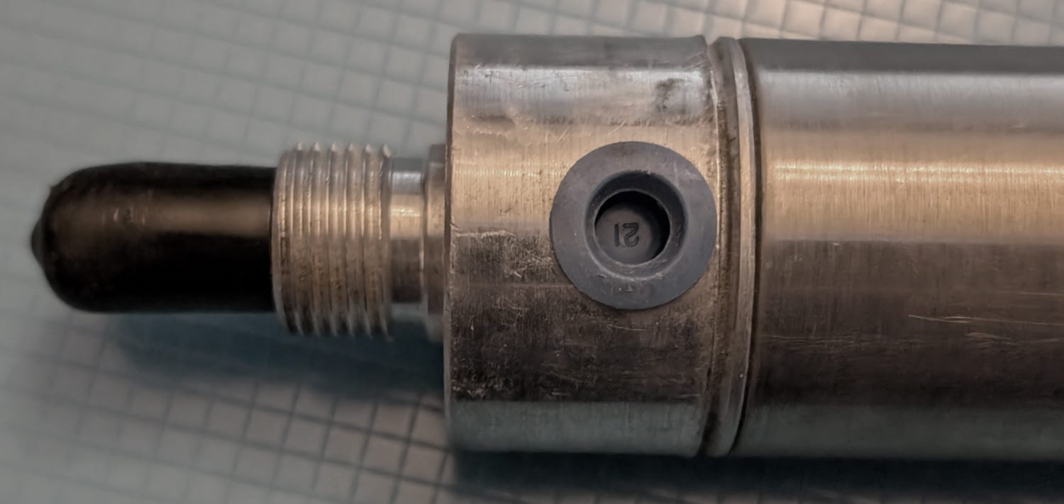 Pneumatic Cylinder, Parker 14.5&Amp;Quot; Stroke - Image 2