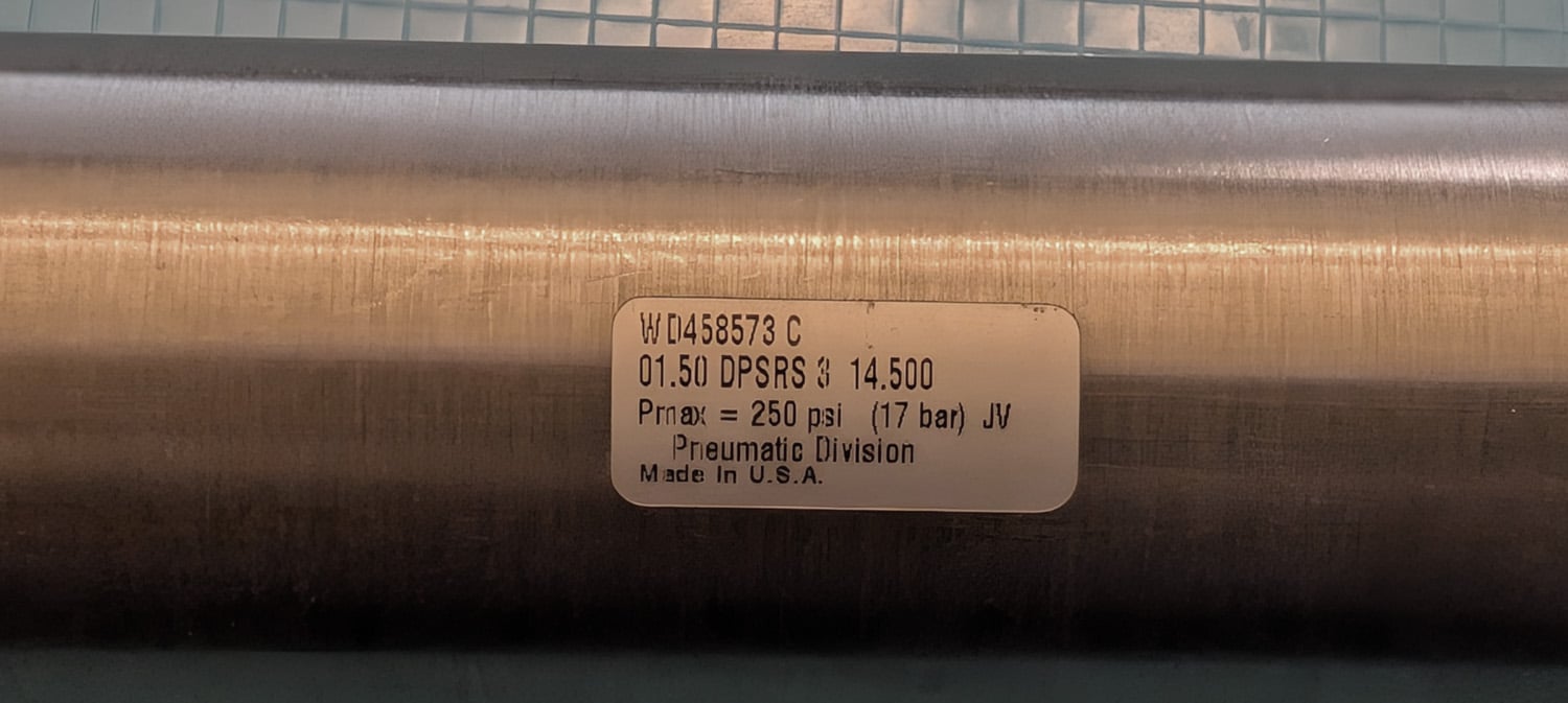 Pneumatic Cylinder, Parker 14.5&Amp;Quot; Stroke - Image 5