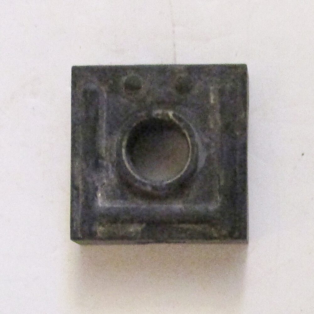 Rubber pad for milk cane