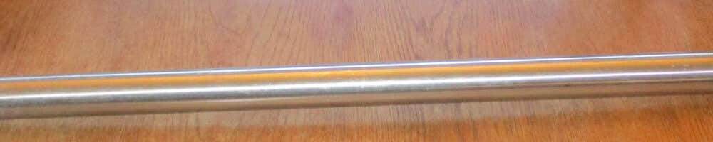 36" SS Pipe, one end taper cut