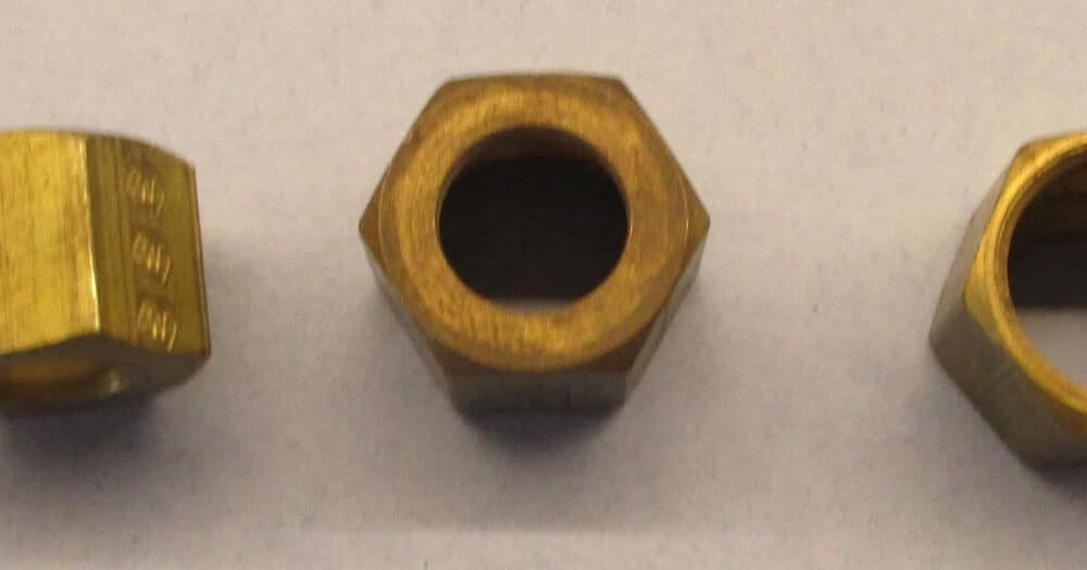 Comp. Nut for 3/8" OD tubing