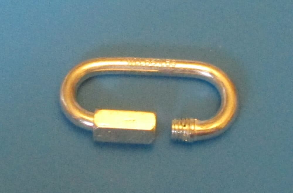 Quick Link, Standard SS 3/16" 5 Chain link