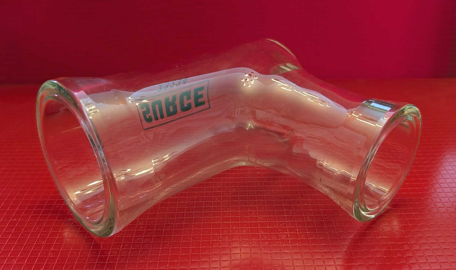 90° Glass Reducer Elbow, 2&Amp;Amp;Quot; To 1 1/2&Amp;Amp;Quot;