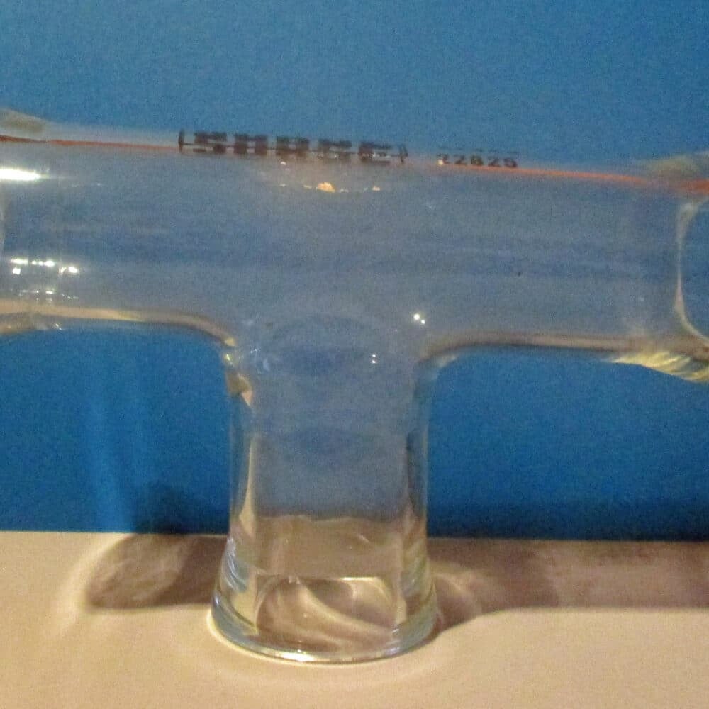 Tee Standard,1 1/2" Glass Pipe 7"L main photo