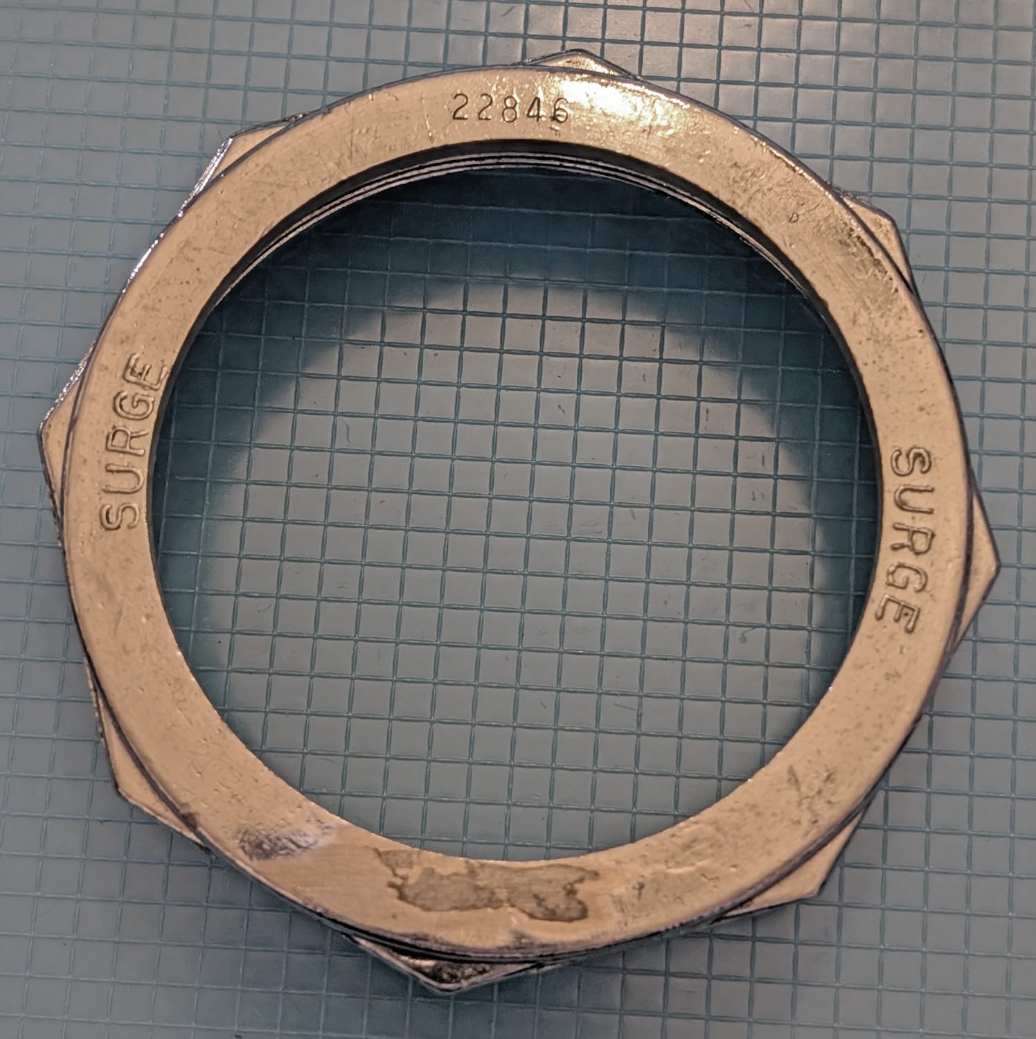 Nut, Female Glass Coupling for 3" Pipe 3 Nut, Female Glass Coupling for 3" Pipe