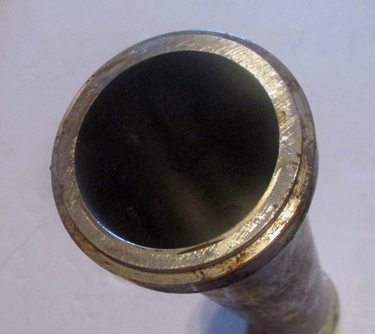 Pipe 2" Straight 12 1/8"L Surge by Surge Ferrules 5 close up
