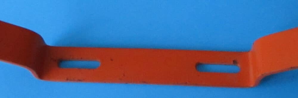 Bracket, Orange, 12"L