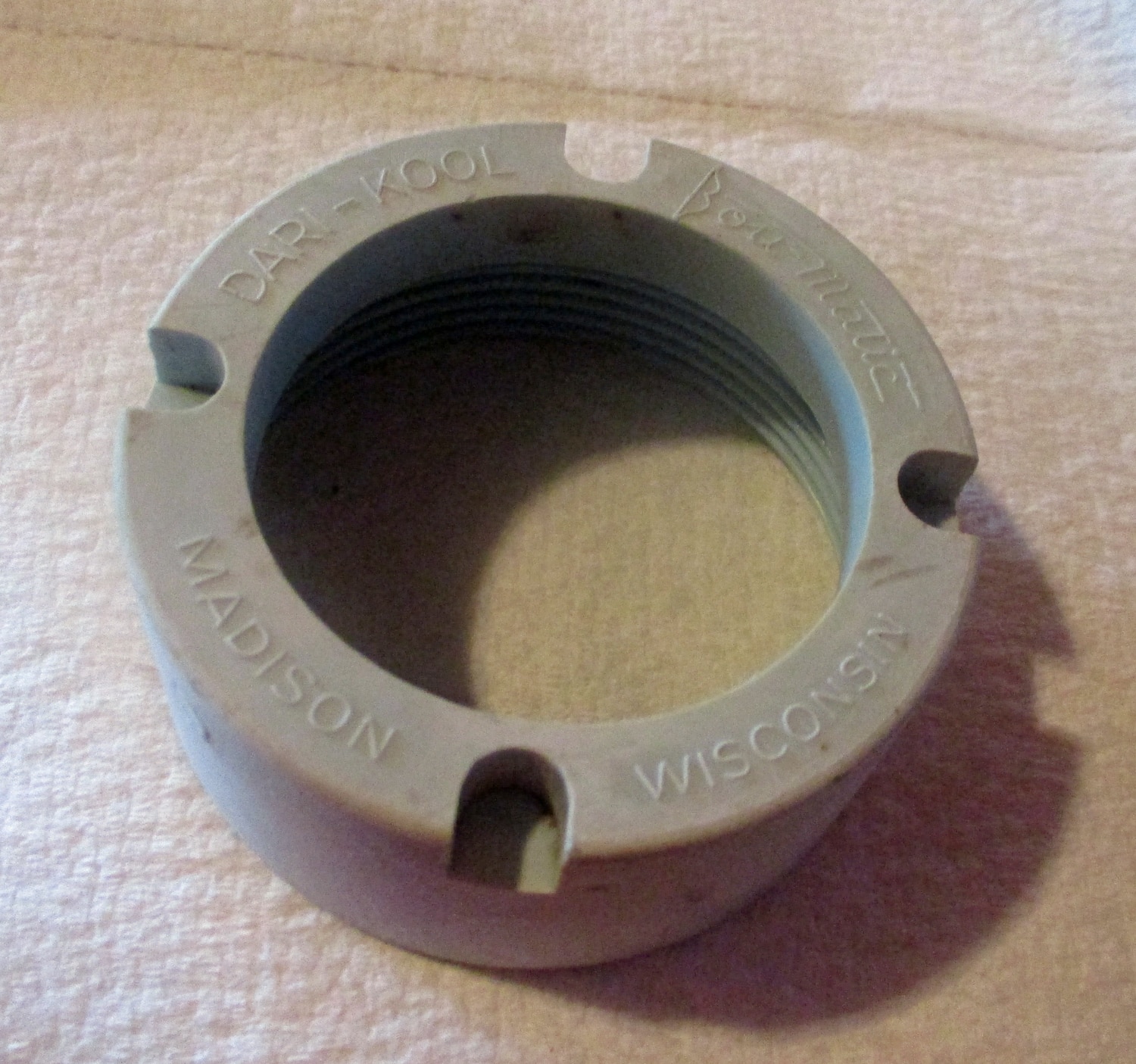 Female Nut for 2 1/2" Outlet 4 close up