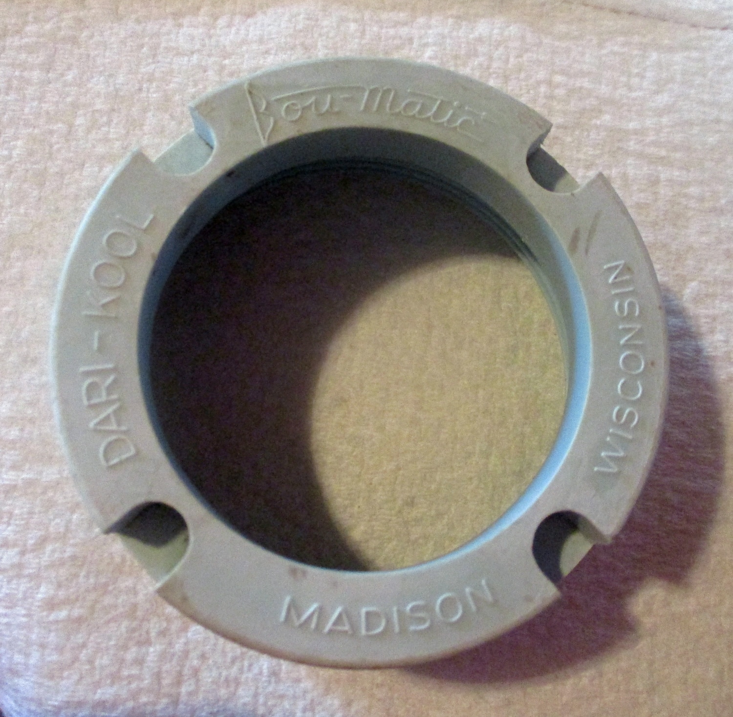 Female Nut for 2 1/2" Outlet 6 close up