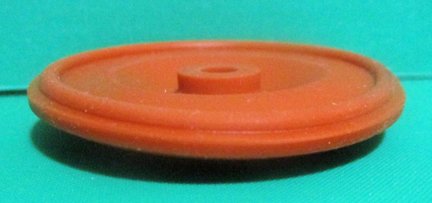 Diaphragm, Drain Valve 1 7/8"OD 5 close up