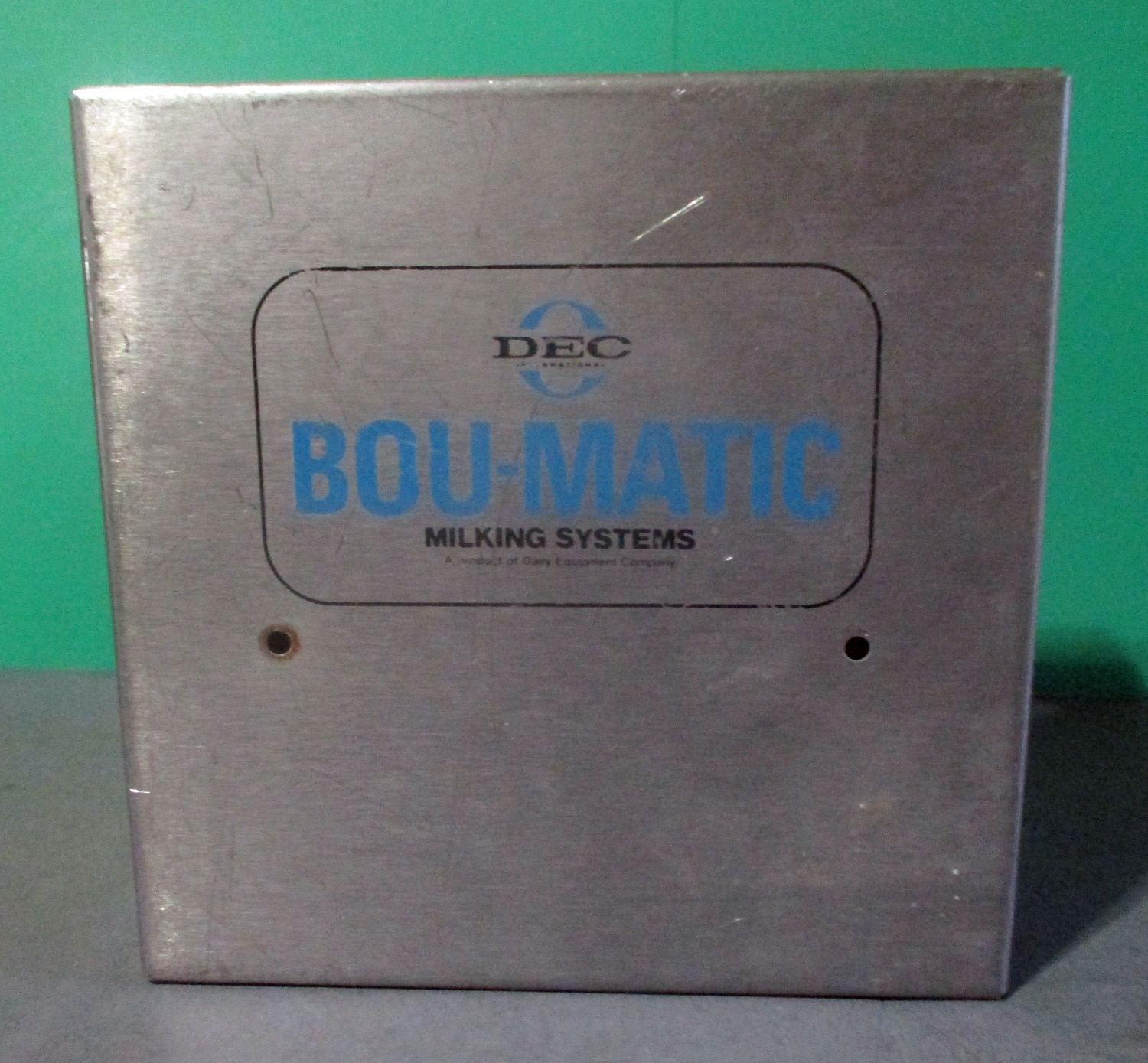 Level Control Box Model A/Empty W/Schematic Main Photo