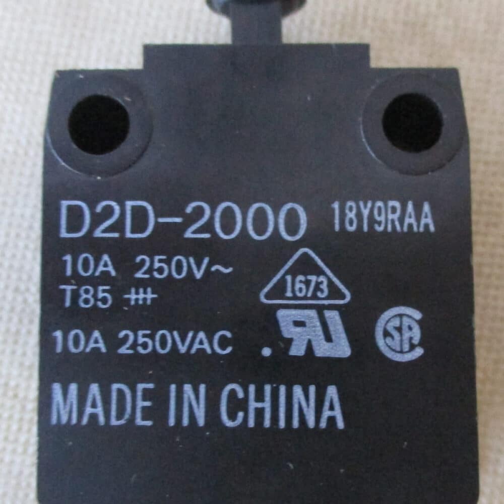 Interlock Switch, 10A, 250Vac Main Photo